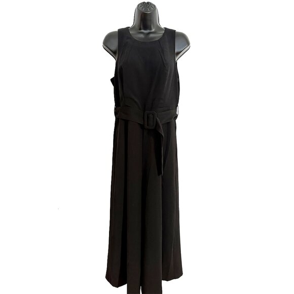 Showpo Goal Achiever Jumpsuit In Black - Size 6 - Picture 2 of 11
